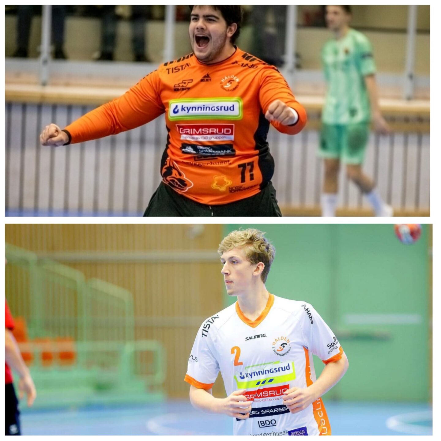 Eskil Holmstrøm og Mats Hansen signerer Halden